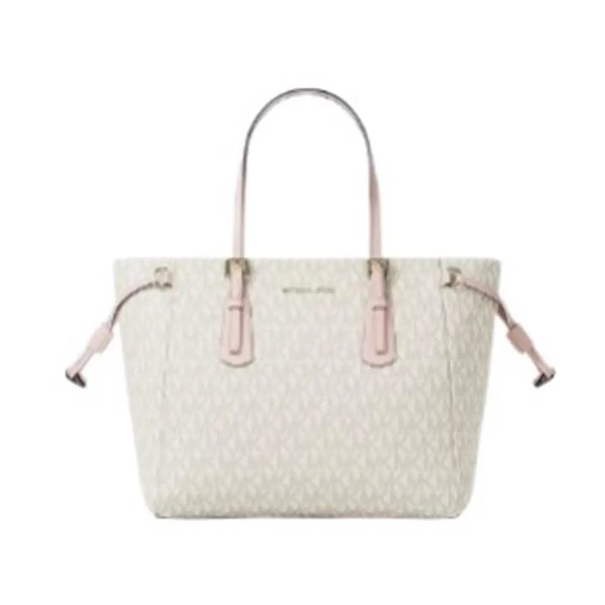Michael Kors Voyager Extra-small Signature Logo Convertible Crossbody Bag 35R6GV - Exterior: Powder Blush, Hardware: Gold