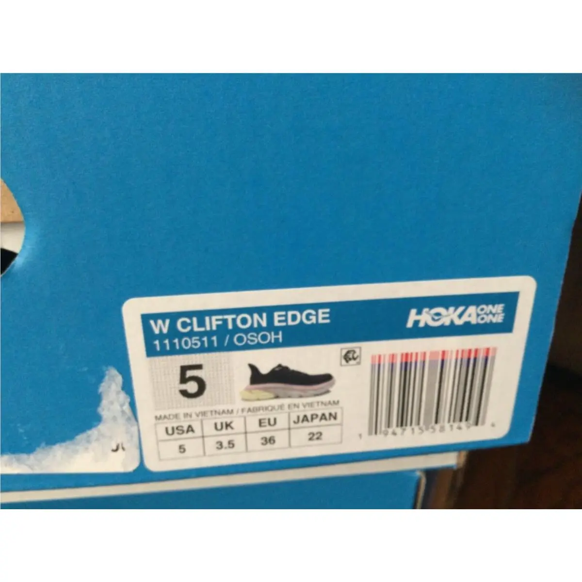 Hoka shoes - Blue 5