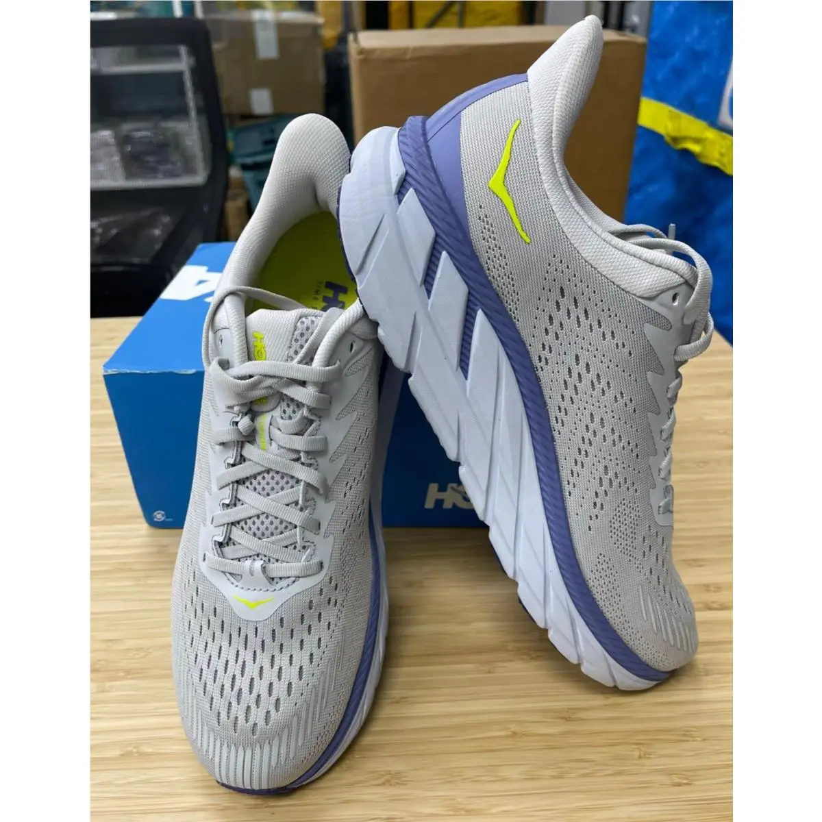 Hoka shoes - 1110509LRNC - 1110509-LRNC - Gray (UPC: 192410924608) 0