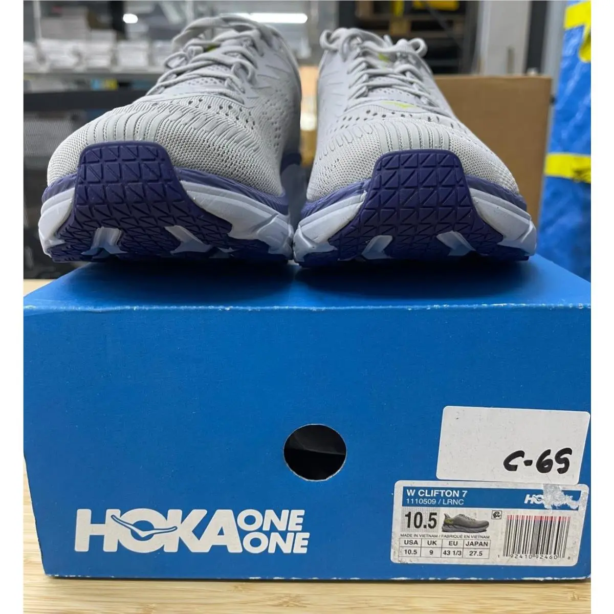 Hoka shoes - 1110509LRNC - 1110509-LRNC - Gray (UPC: 192410924608) 5