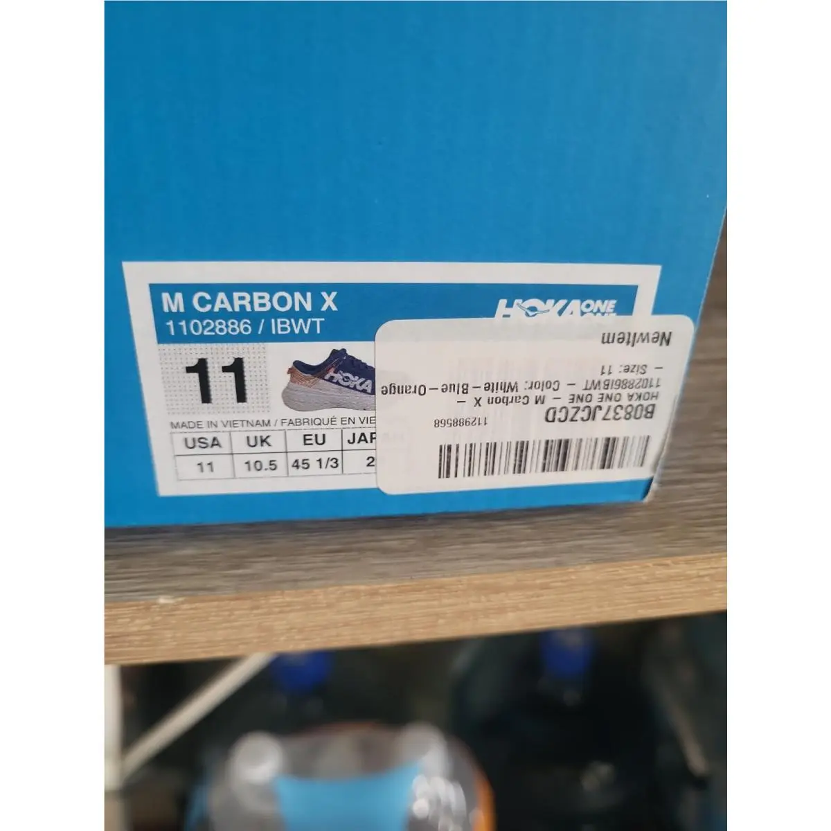 Hoka shoes - HOKA Carbon Comfort - Carbon Comfort - Carbon X3 - Blue 6