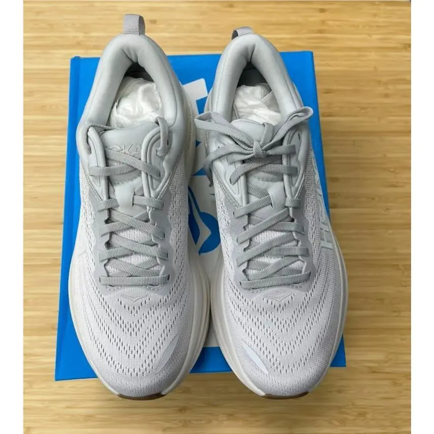 Hoka shoes - Hoka One One HOKA Bondi 8 - 1123202-LRNC - White (UPC: 197634065212) 1