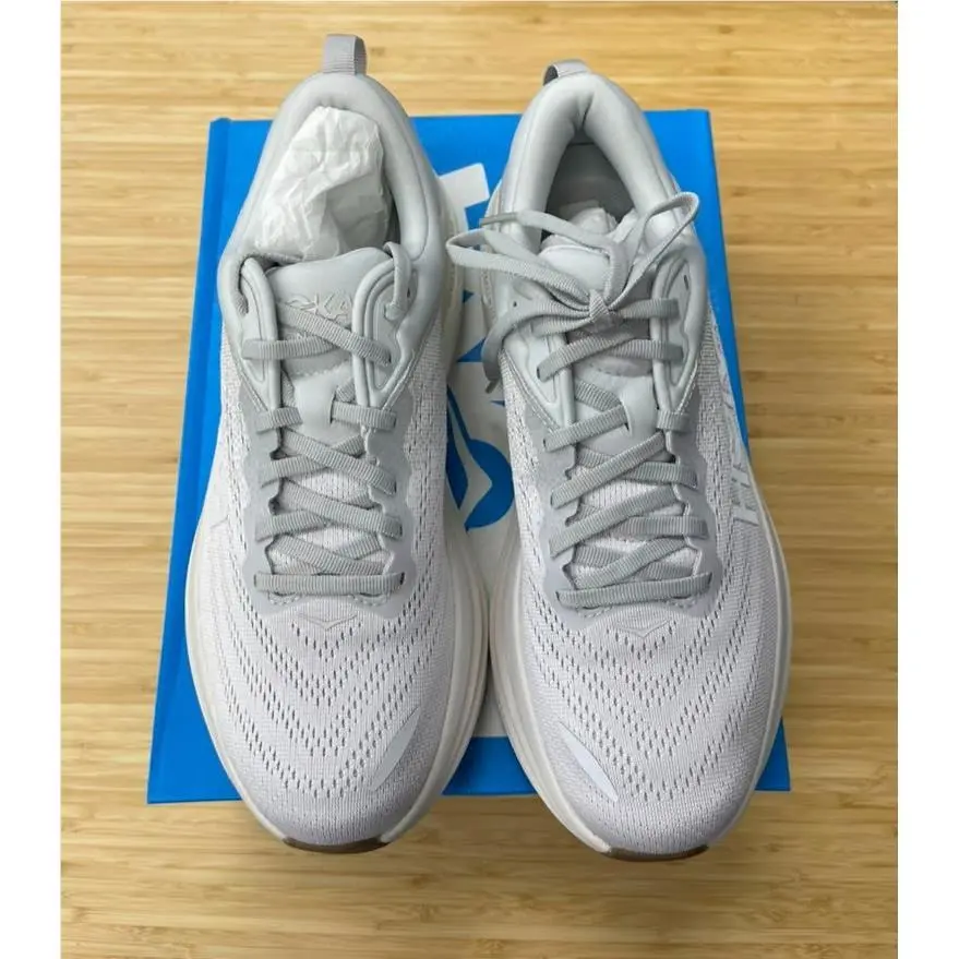 Hoka shoes - Hoka One One HOKA Bondi 8 - 1123202-LRNC - White (UPC: 197634065212) 6