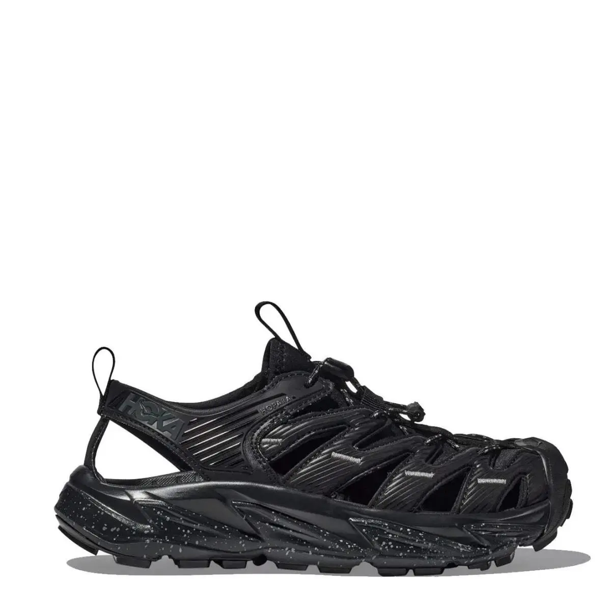 Hoka Hopara Mens Size 11 Sandals Shoes Black /castlerock