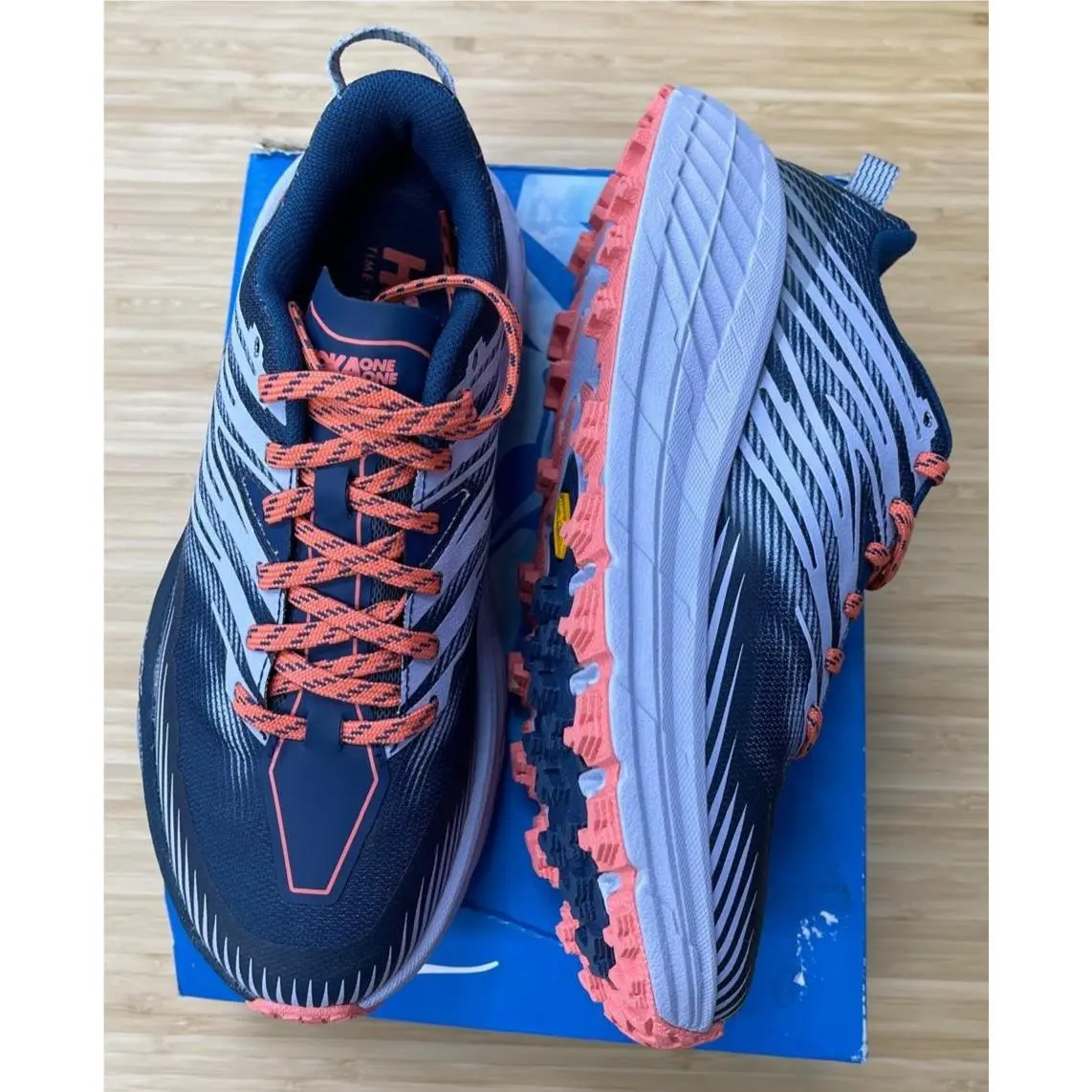 Hoka shoes - Hoka One One Speedgoat 4 - 1106527-MBHH - Blue (UPC: 192410641130) 3