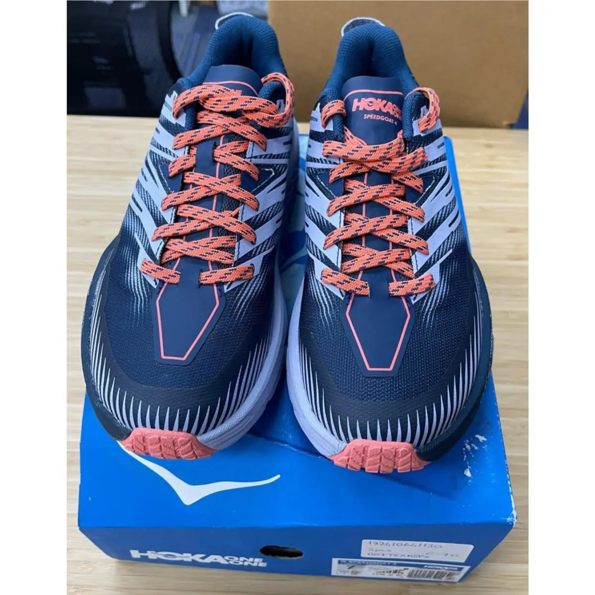 Hoka shoes - Hoka One One Speedgoat 4 - 1106527-MBHH - Blue (UPC: 192410641130) 0