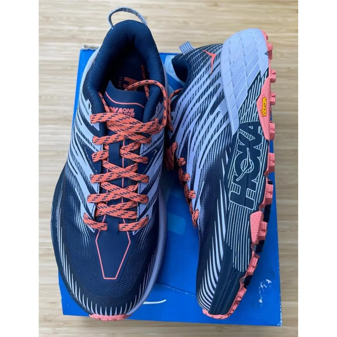 Hoka shoes - Hoka One One Speedgoat 4 - 1106527-MBHH - Blue (UPC: 192410641130) 2