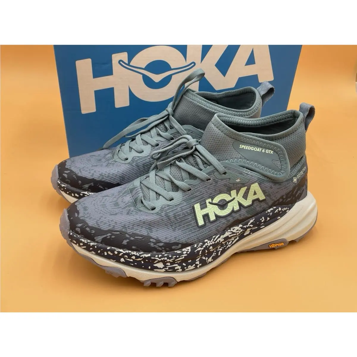 Size 7B Hoka One Women Speedgoat 6 Mid Gtx Hiking / Running Shoes Mfgd 1155153