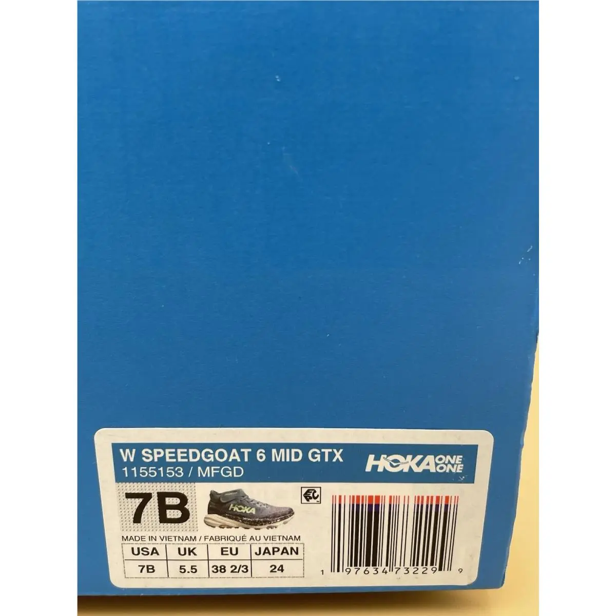 Hoka shoes - Hoka One Speedgoat 6 - One Speedgoat - 1155153 - Blue 4