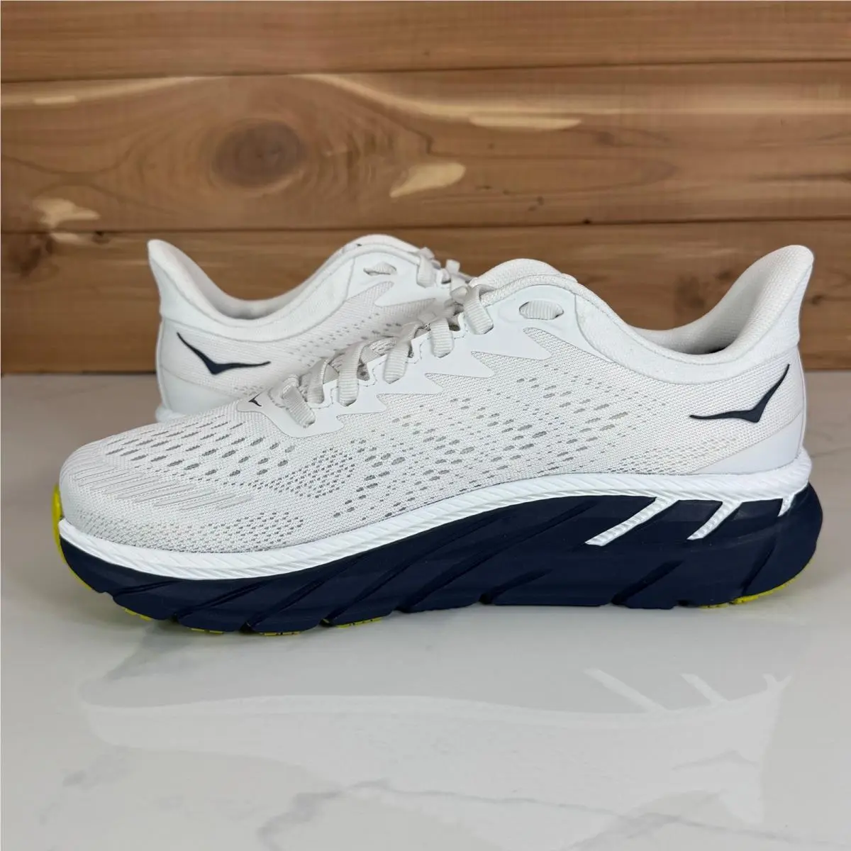 Hoka shoes - Hoka One One Clifton 7 - White 8