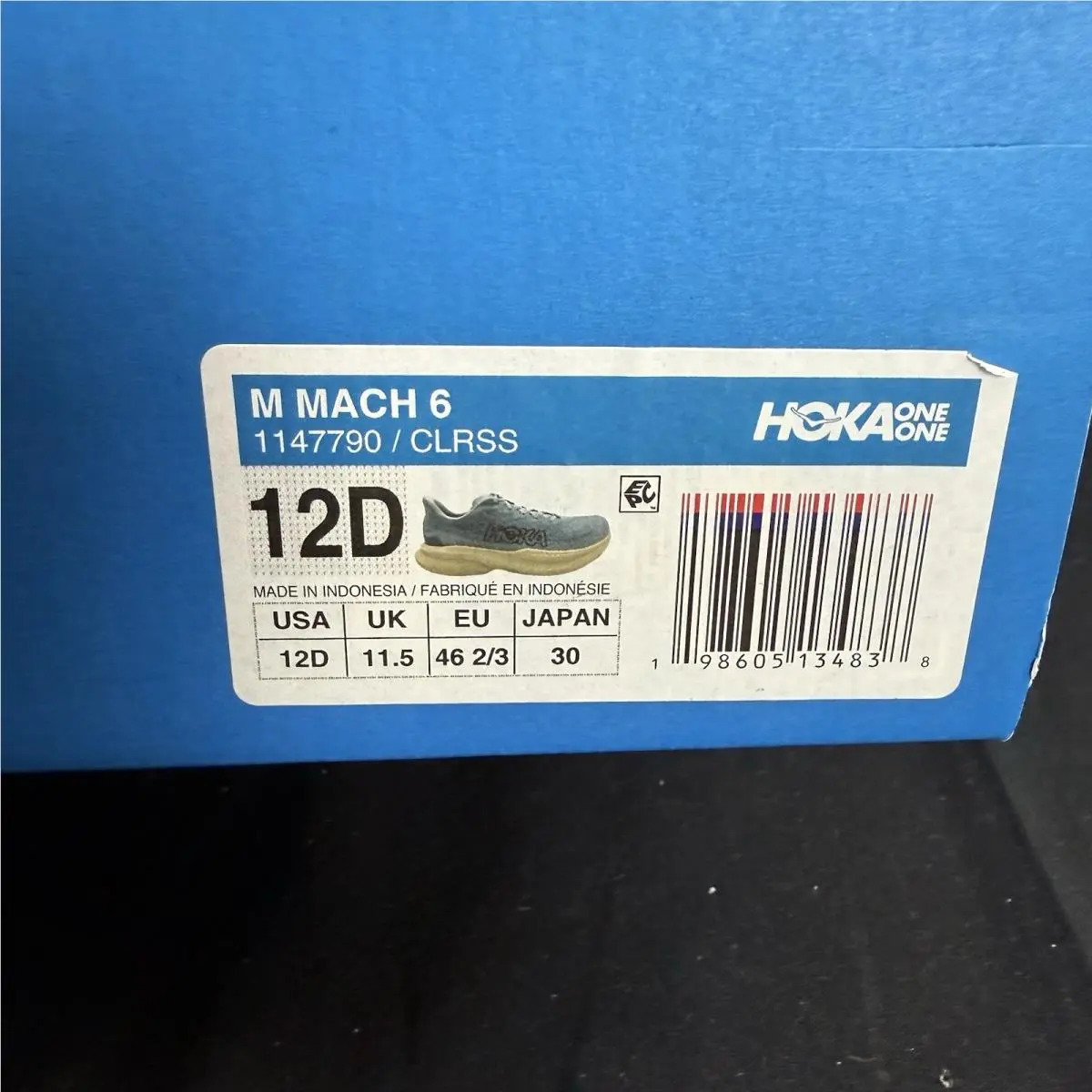 Hoka shoes - Hoka One One HOKA Mach 6 - 1147790-CLRSS - Blue 7