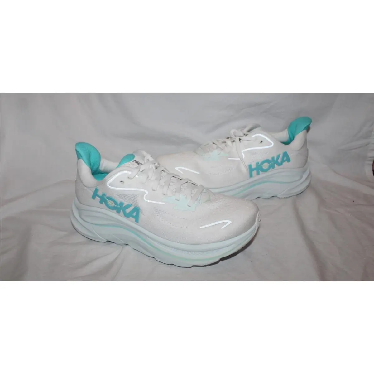 Hoka shoes - CLIFOTN 10 - CLIFOTN - White 5