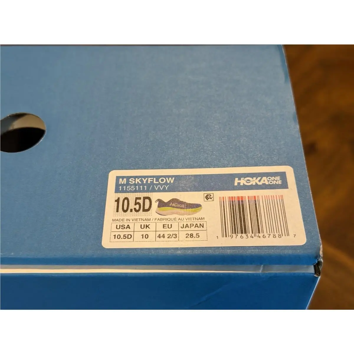Hoka shoes - Blue (UPC: 197634467924) 1