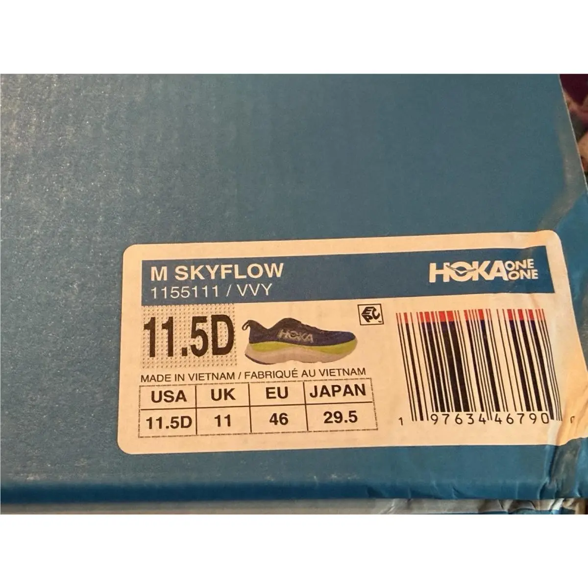 Hoka shoes - Blue (UPC: 197634467924) 1