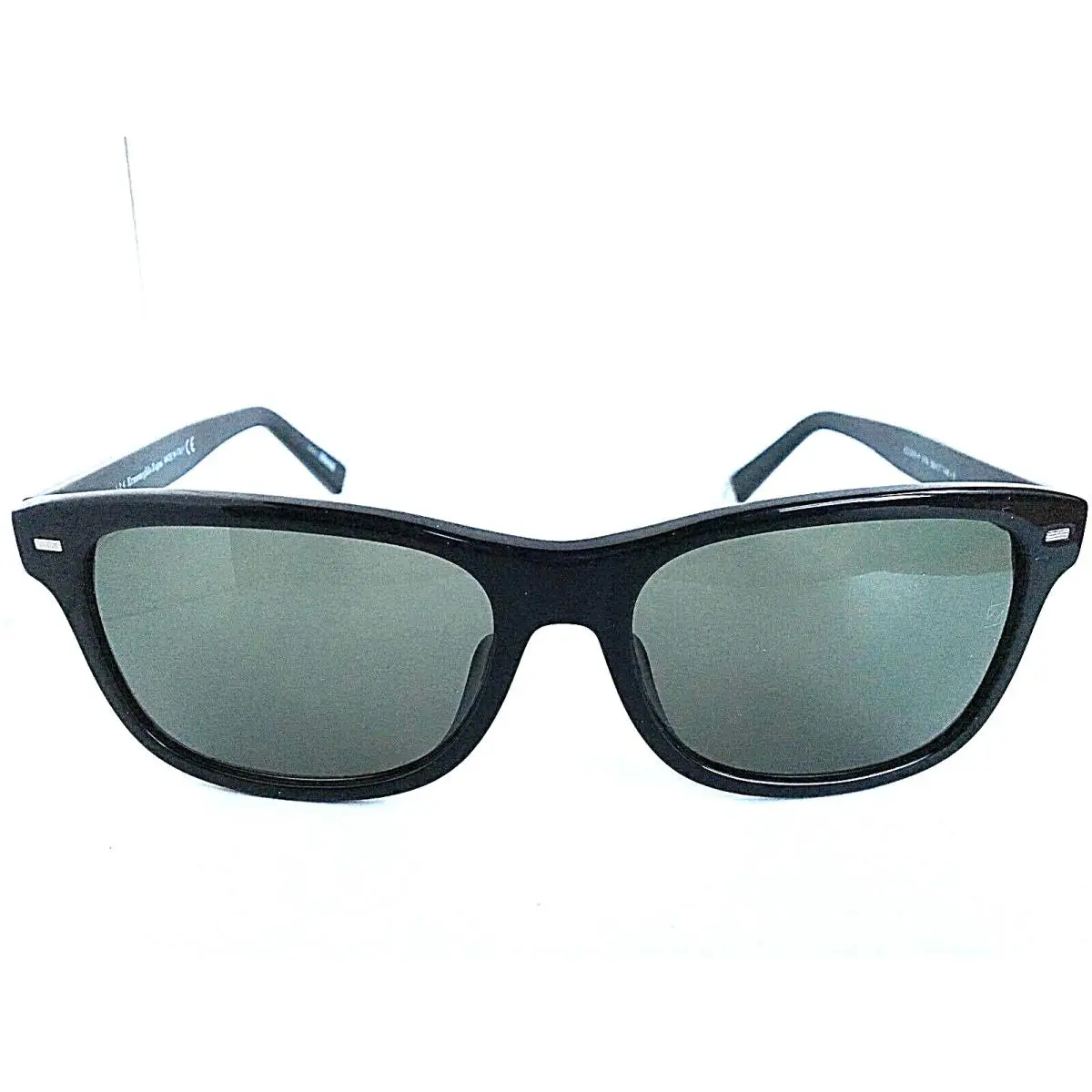 EZ 1-F 01N 58mm Black Men`s Sunglasses Italy by Ermenegildo Zegna