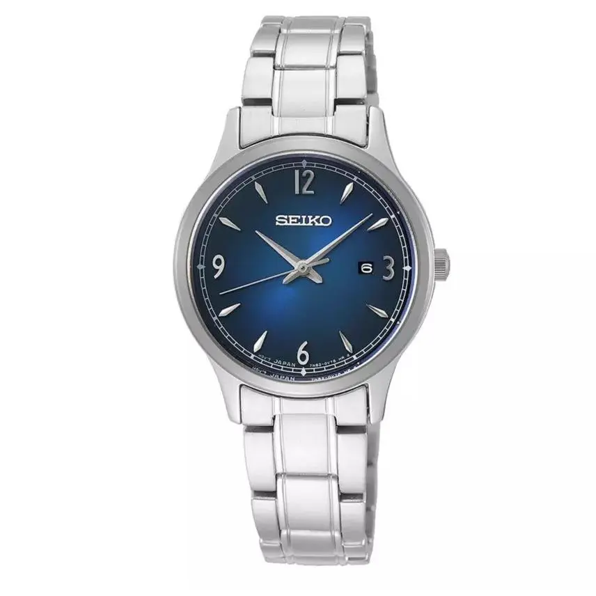 Seiko SXDG99P1 Ladies Stainless Steel 100 m W/r Date Watch