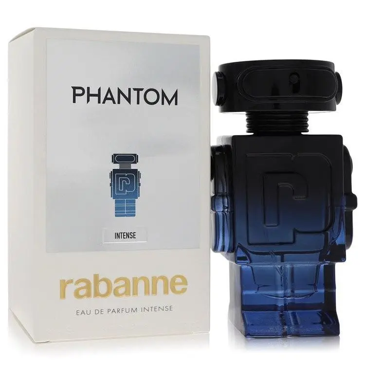 Phantom Intense Eau De Parfum Spray 1.7 oz/50ml For Men Woody Scent by Paco Rabanne