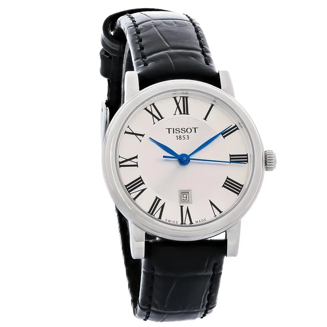 Tissot Carson Women`s Stainless Black Strap Quartz Watch T122.210.16.033.00