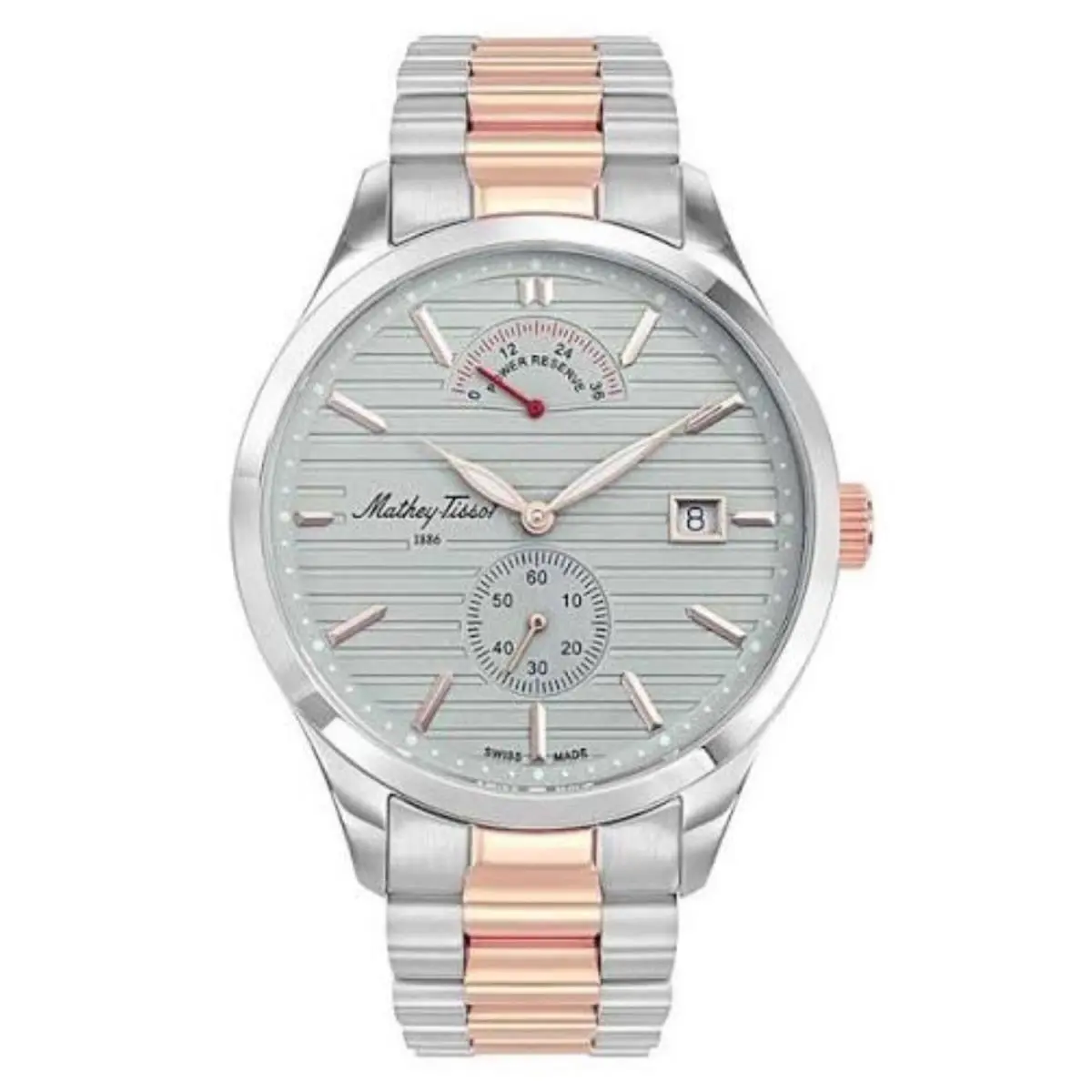 Mathey Tissot Men`s Urban Grey Dial Watch - H411ATPRRS