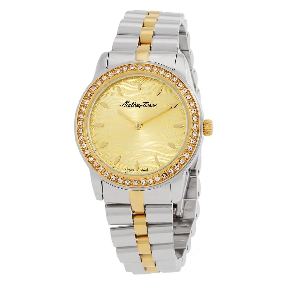 Mathey-tissot D10860BQDI Artemis Champagne Dial 32 mm Women`s Watch by Tissot