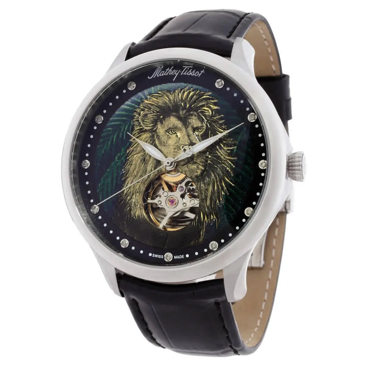 Mathey-tissot MC1886ALIO Edmond Auto Handcrafted Multi-color Dial 42 mm Men`s