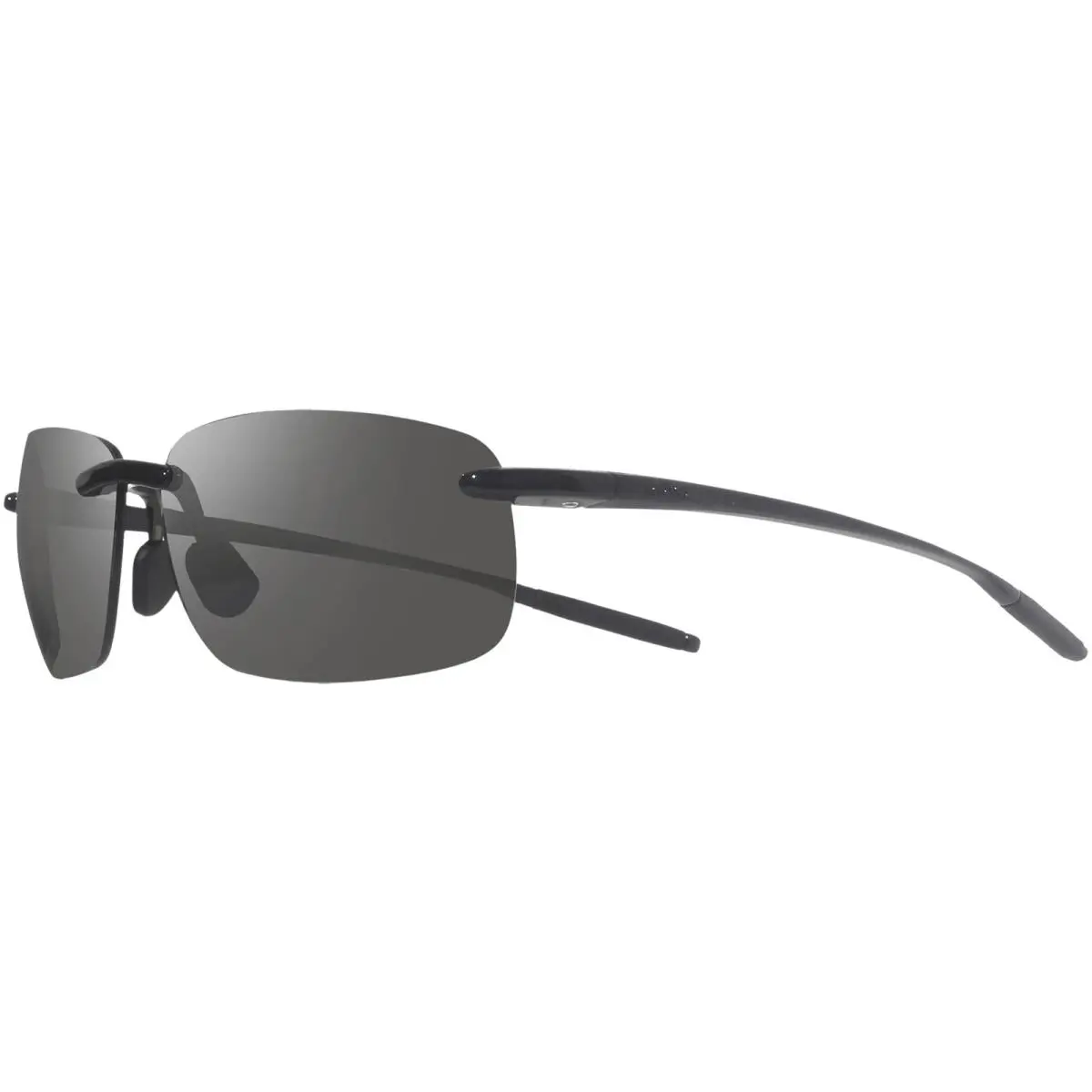 Descend Pro Polarized Photochromic Rimless Wrap w/ Mirror Lens RE1210 Japan Black/Graphite (01GY) by Revo