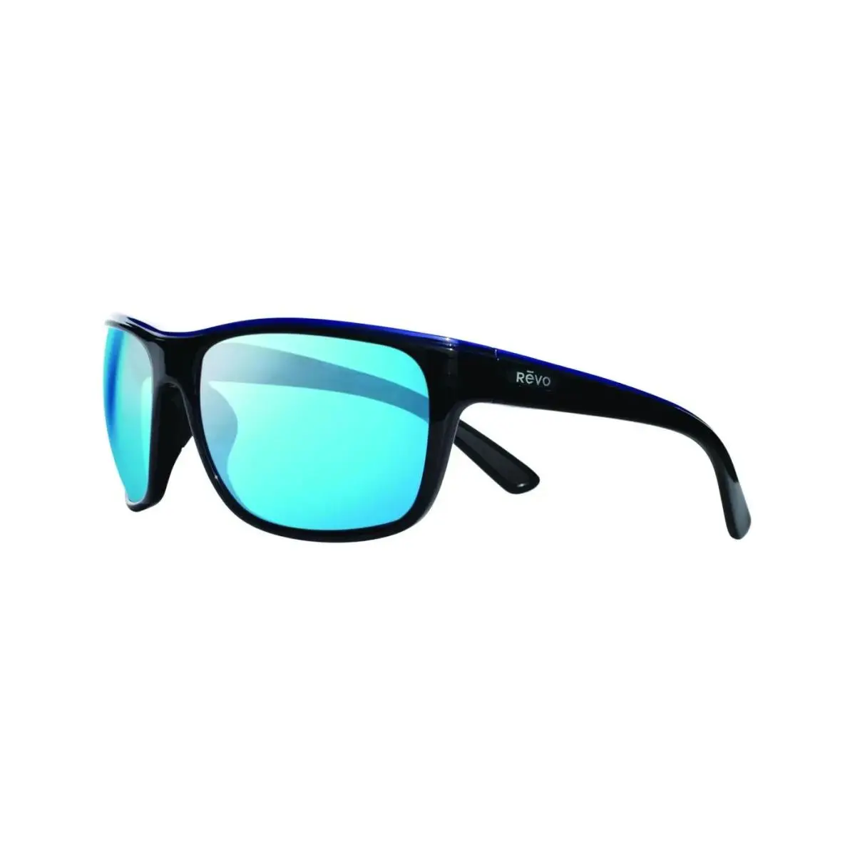 Revo Sunglasses Enzo Black Blue Frame / Blue Polarized Glass Lens RE1195
