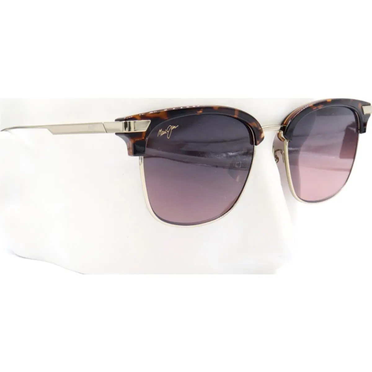 Kalaunu Shiny Dark Havana Gold Sunglasses GS627-17 / MJ0627SA-001 by Maui Jim