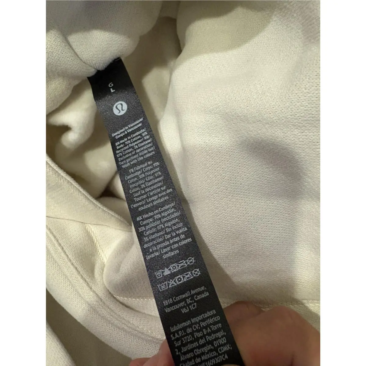 Lululemon clothing - LM3GC1S - LM3GC1S - Ivory 3
