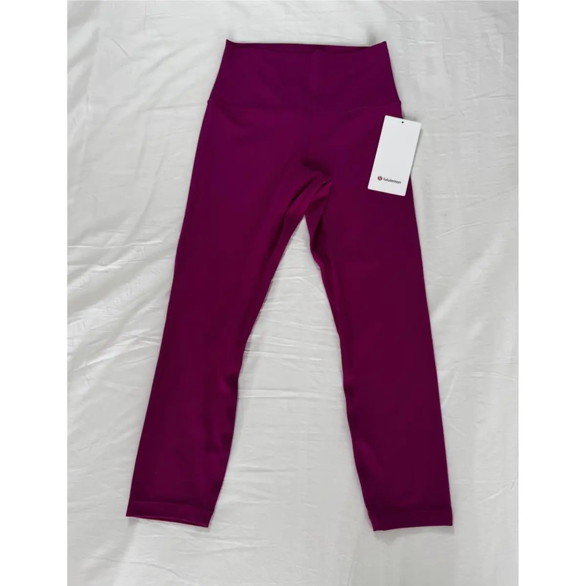 Lululemon Align HR Crop 23” Leggings Ripr Size 6 Ripen Raspberry Workout
