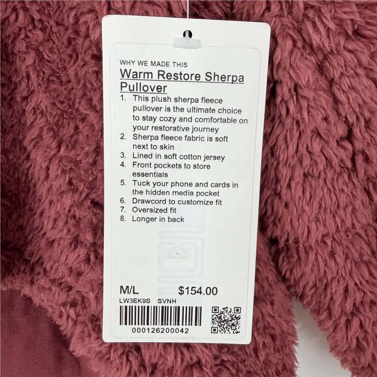 Lululemon clothing - Red 7