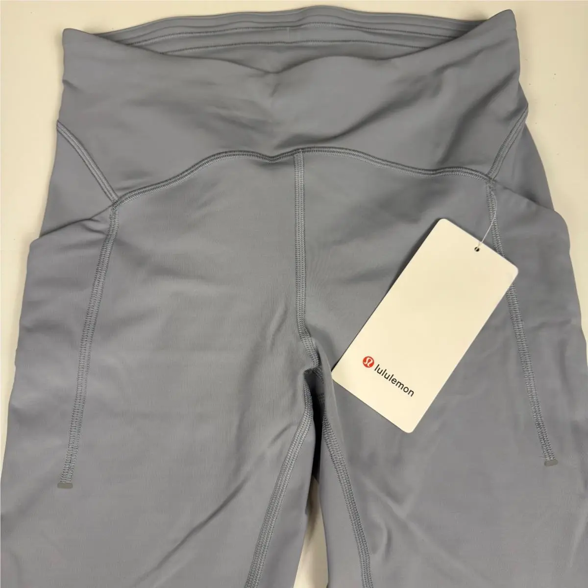 Lululemon Power Thru HR Tight 25 Rhino Grey LW5DAJS Training Leggings Pockets 8