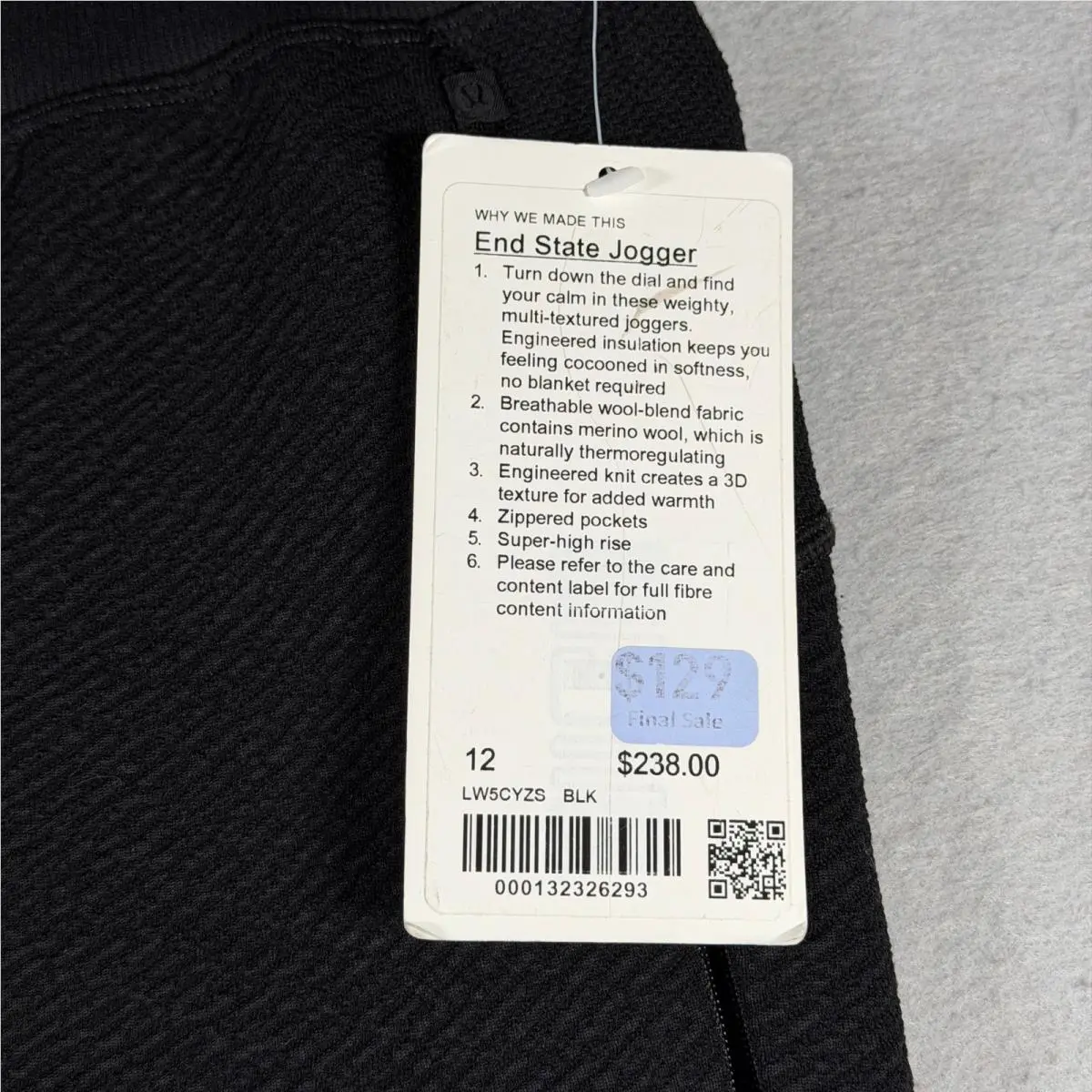 Lululemon clothing - Black 8