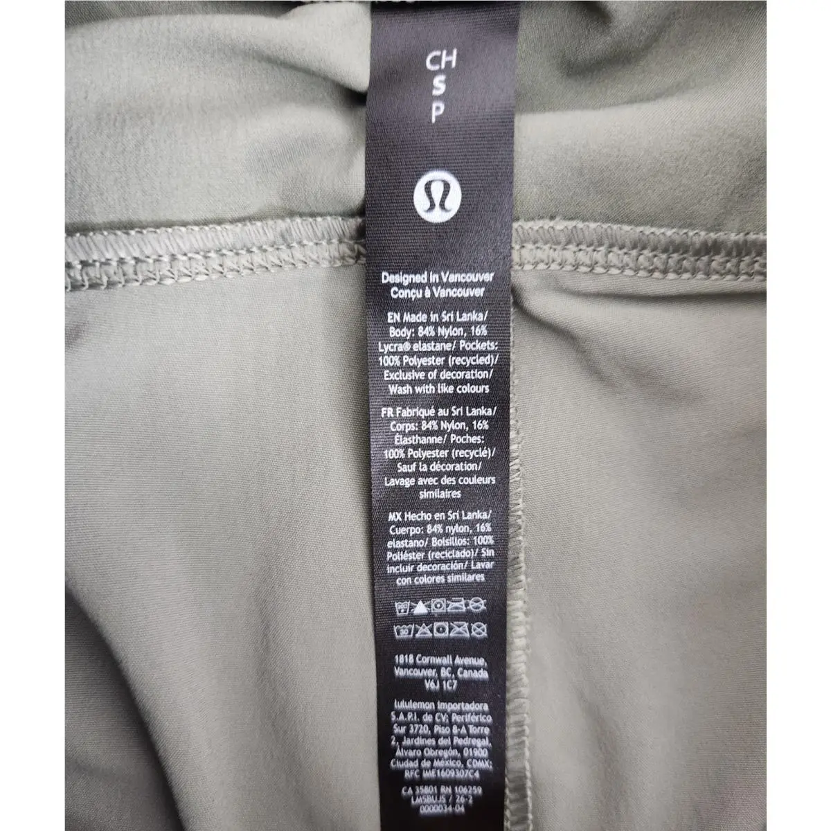 Lululemon clothing - Lululemon Mile Maker - Mile Maker - Willow Leaf 4