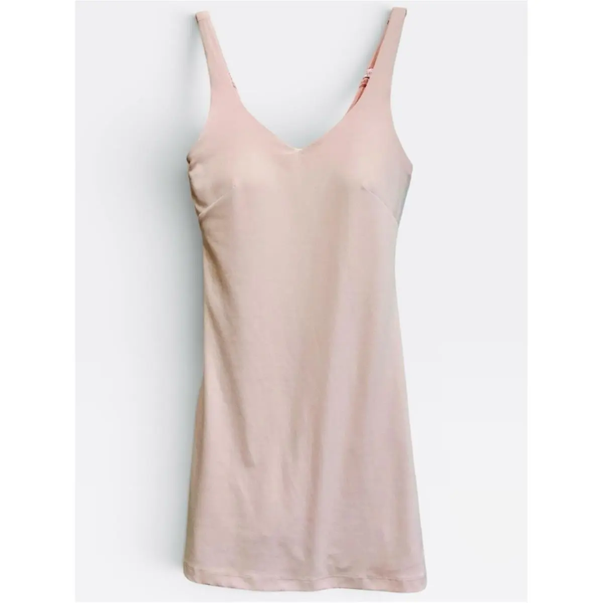 Lululemon Align Dress Flush Pink Mini Built in Shelf Bra / Shorts 4