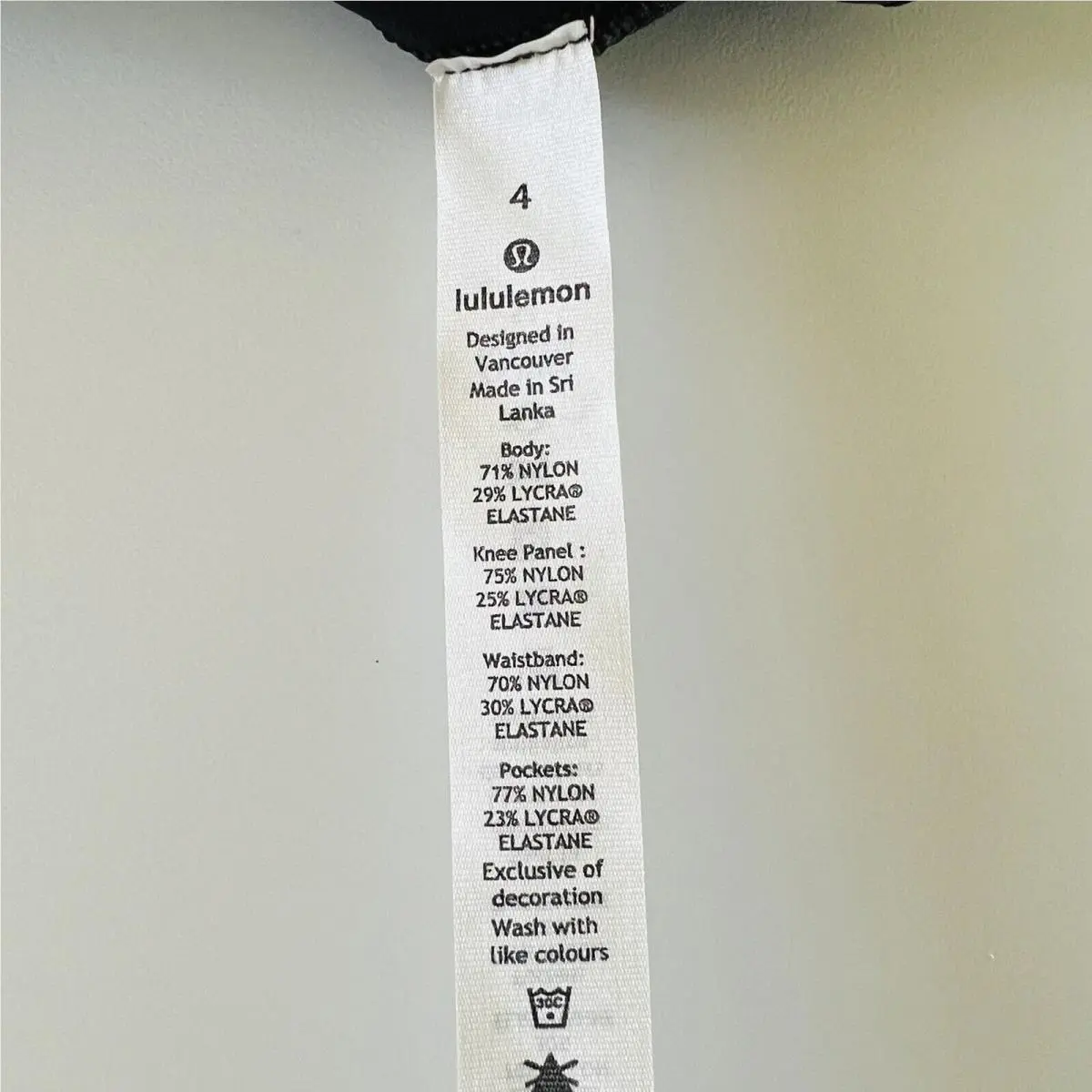 Lululemon clothing - Black 5