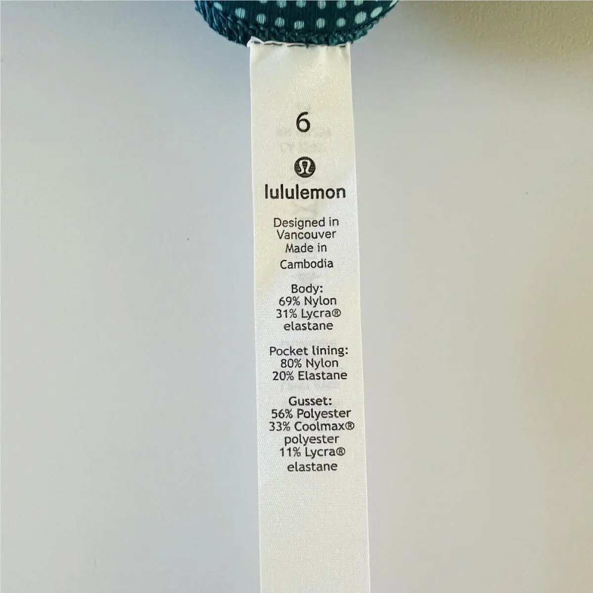 Lululemon clothing - Green 4