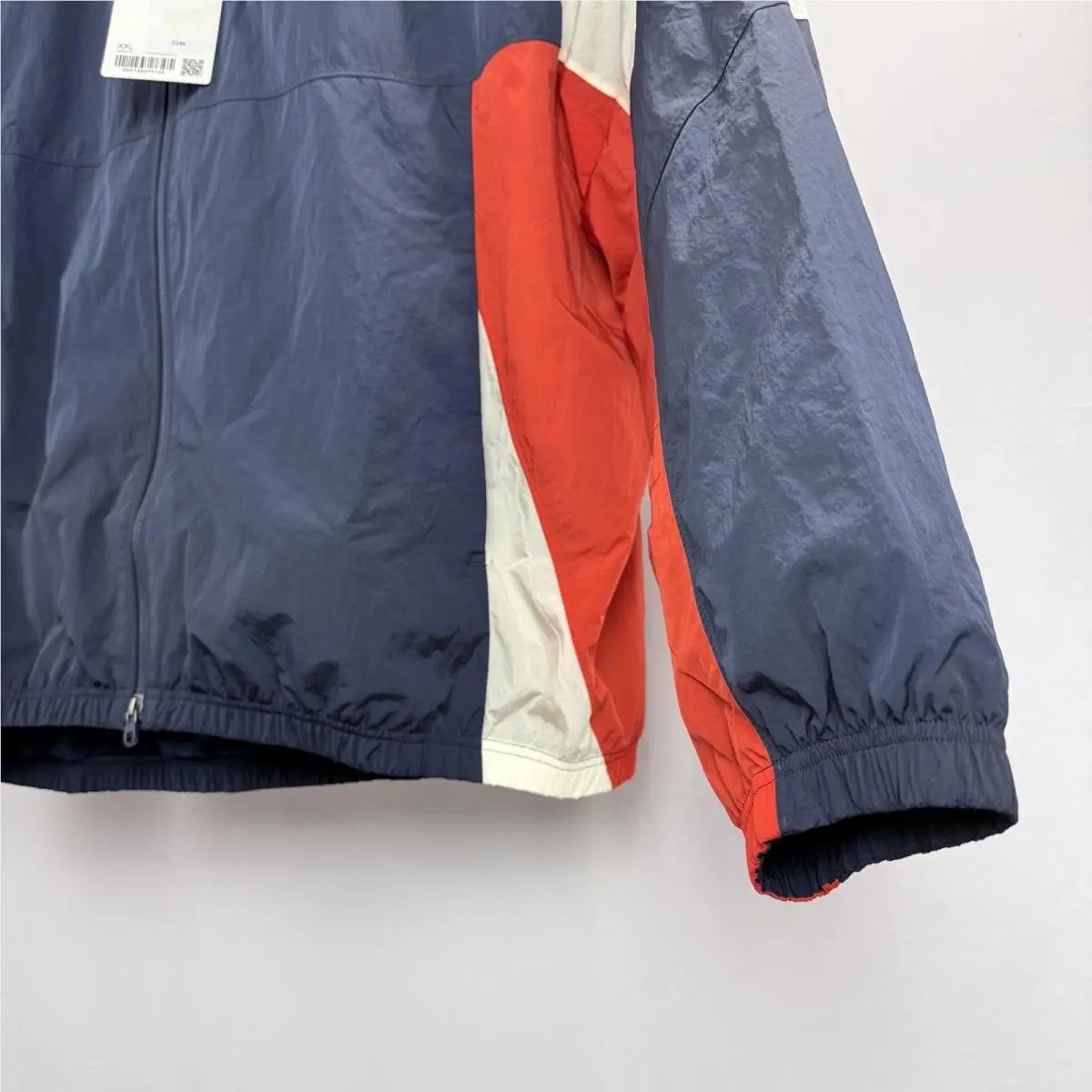 Lululemon clothing - Nylon Oversized Track Jacket - Nylon Oversized Track Jacket - Navy, White, Red 4