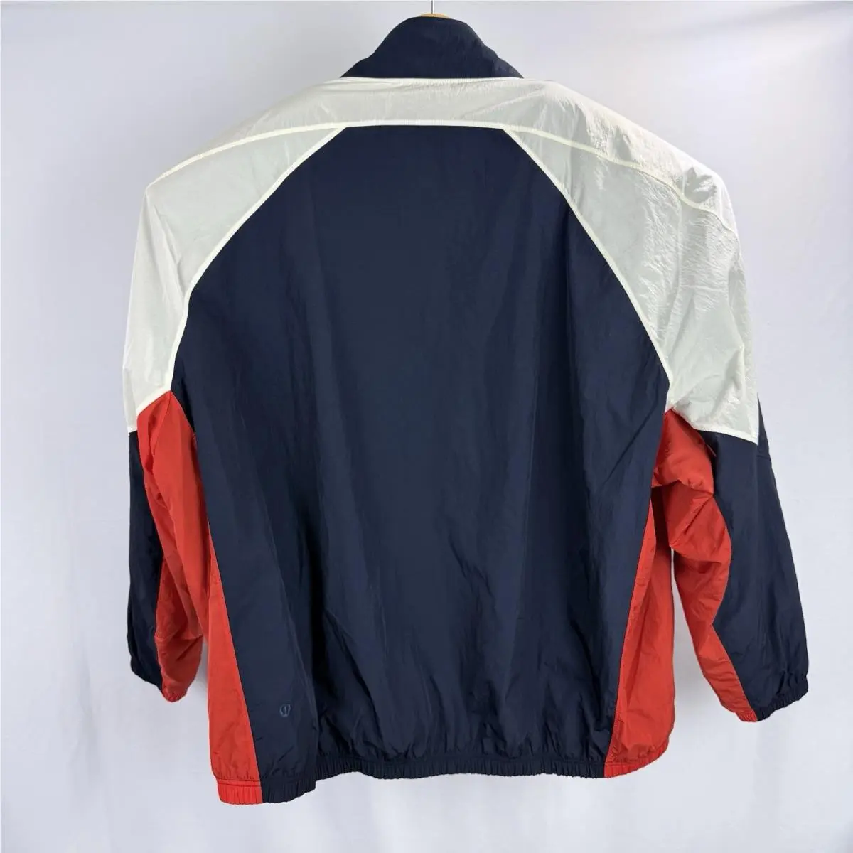 Lululemon clothing - Nylon Oversized Track Jacket - Nylon Oversized Track Jacket - Navy, White, Red 6