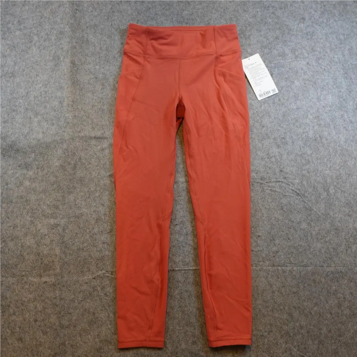 Lululemon Leggings Women 6 Red Time to Sweat 7/8 Luxtreme 25 High Rise