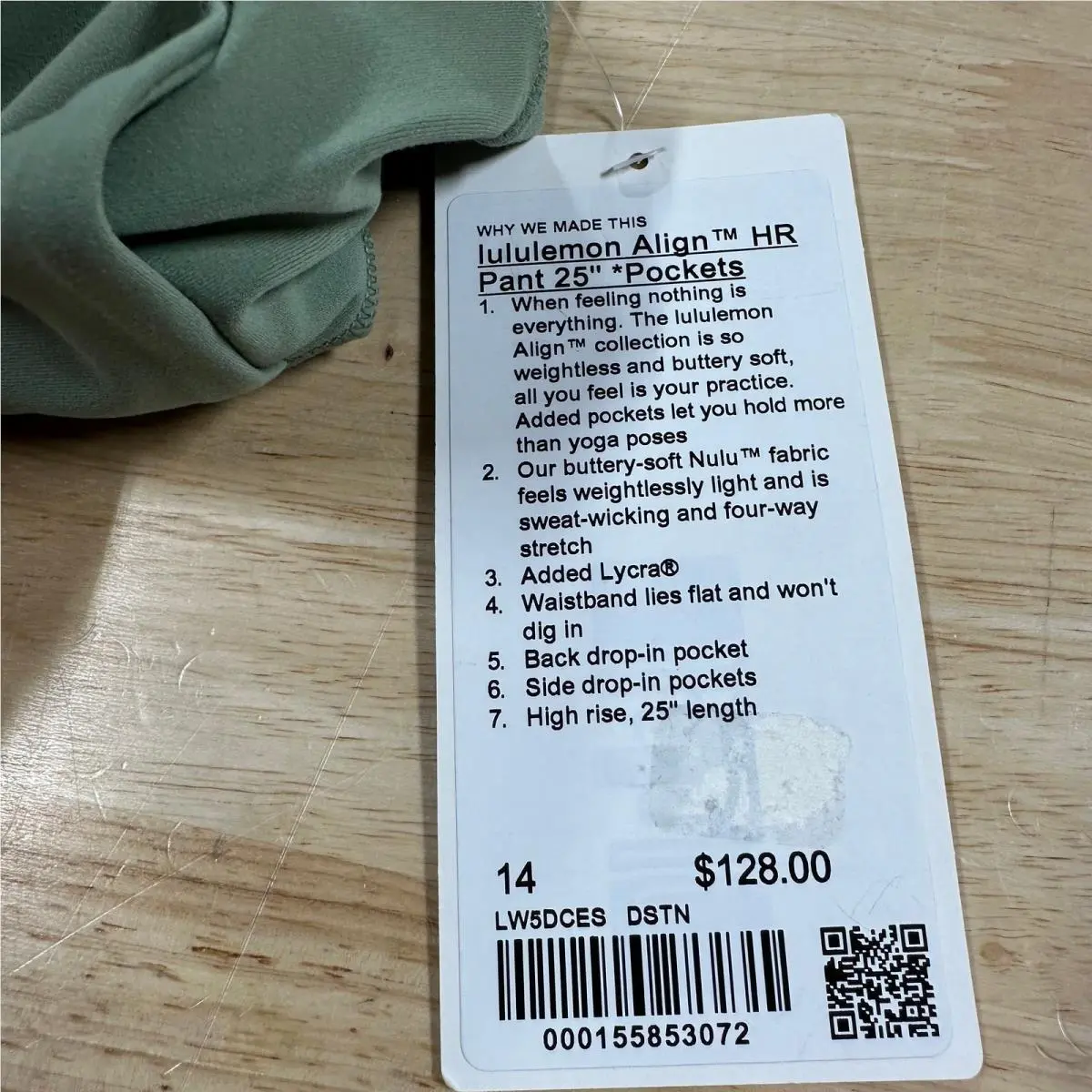 Lululemon clothing - Green 5