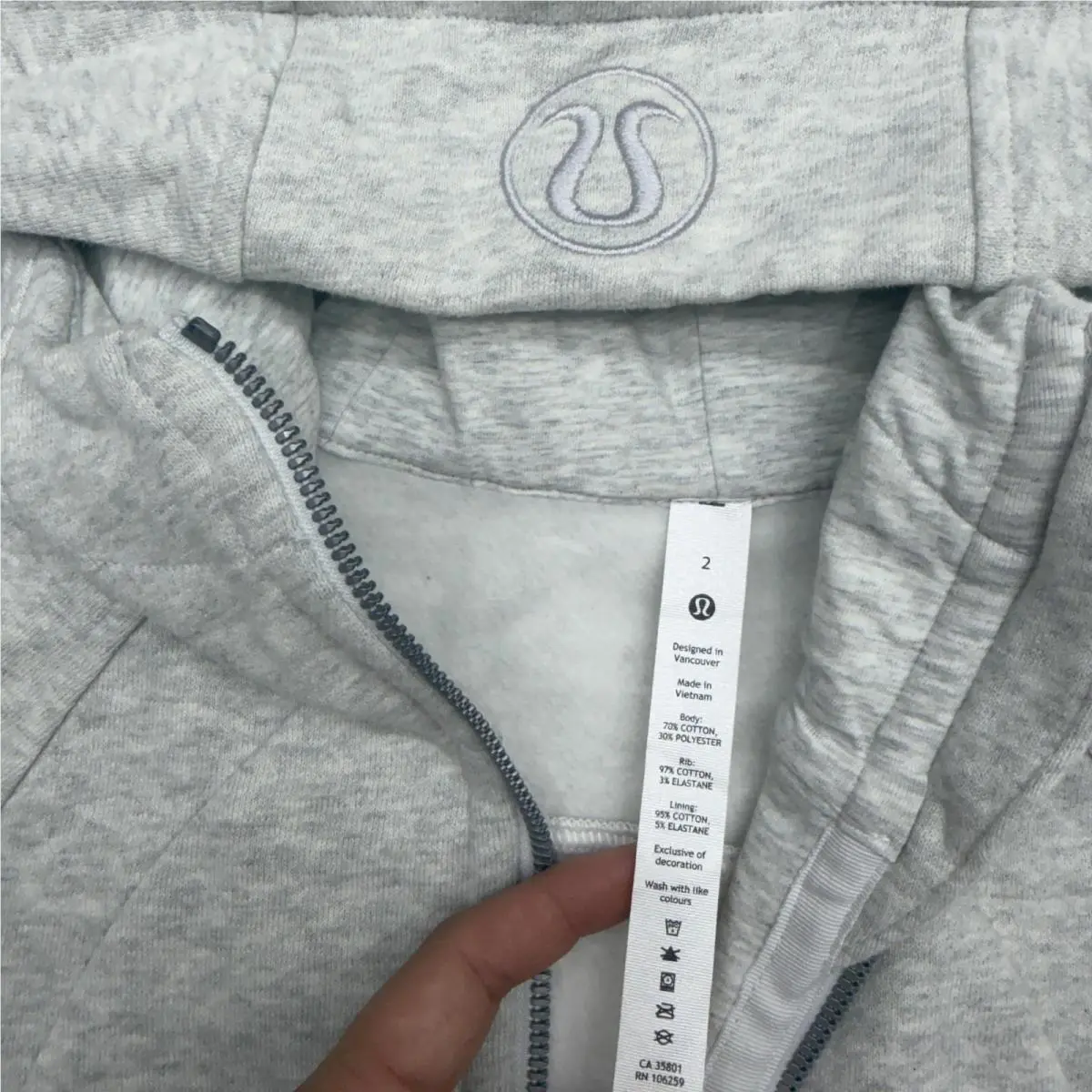 Lululemon clothing - Gray 2