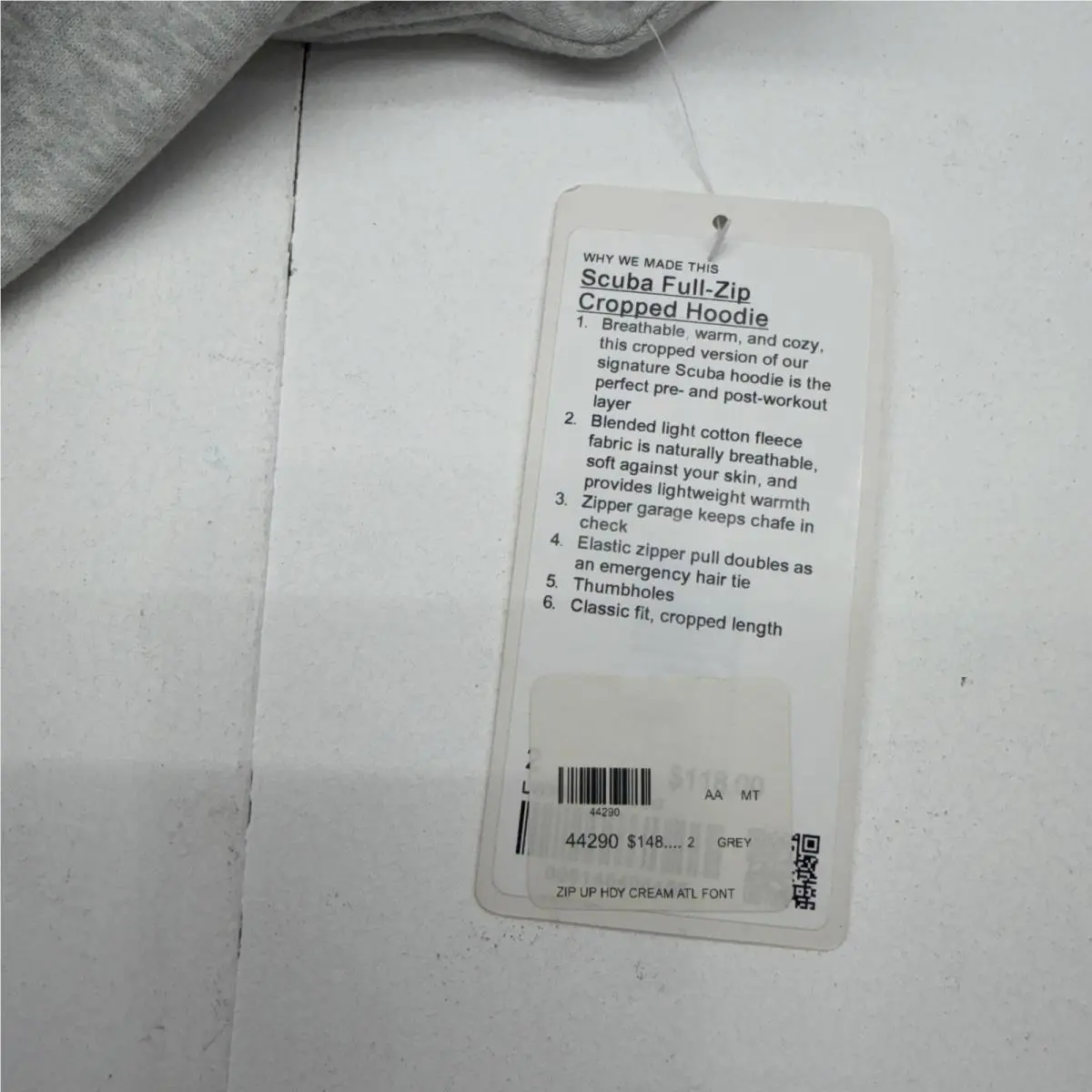 Lululemon clothing - Gray 4