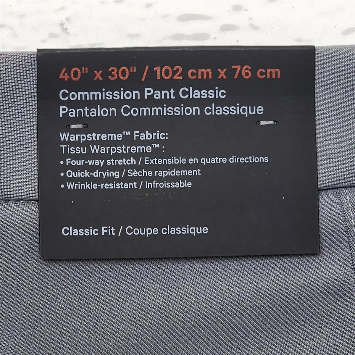 Lululemon clothing - Lululemon Commission Pant - Commission Pant - Gray 11