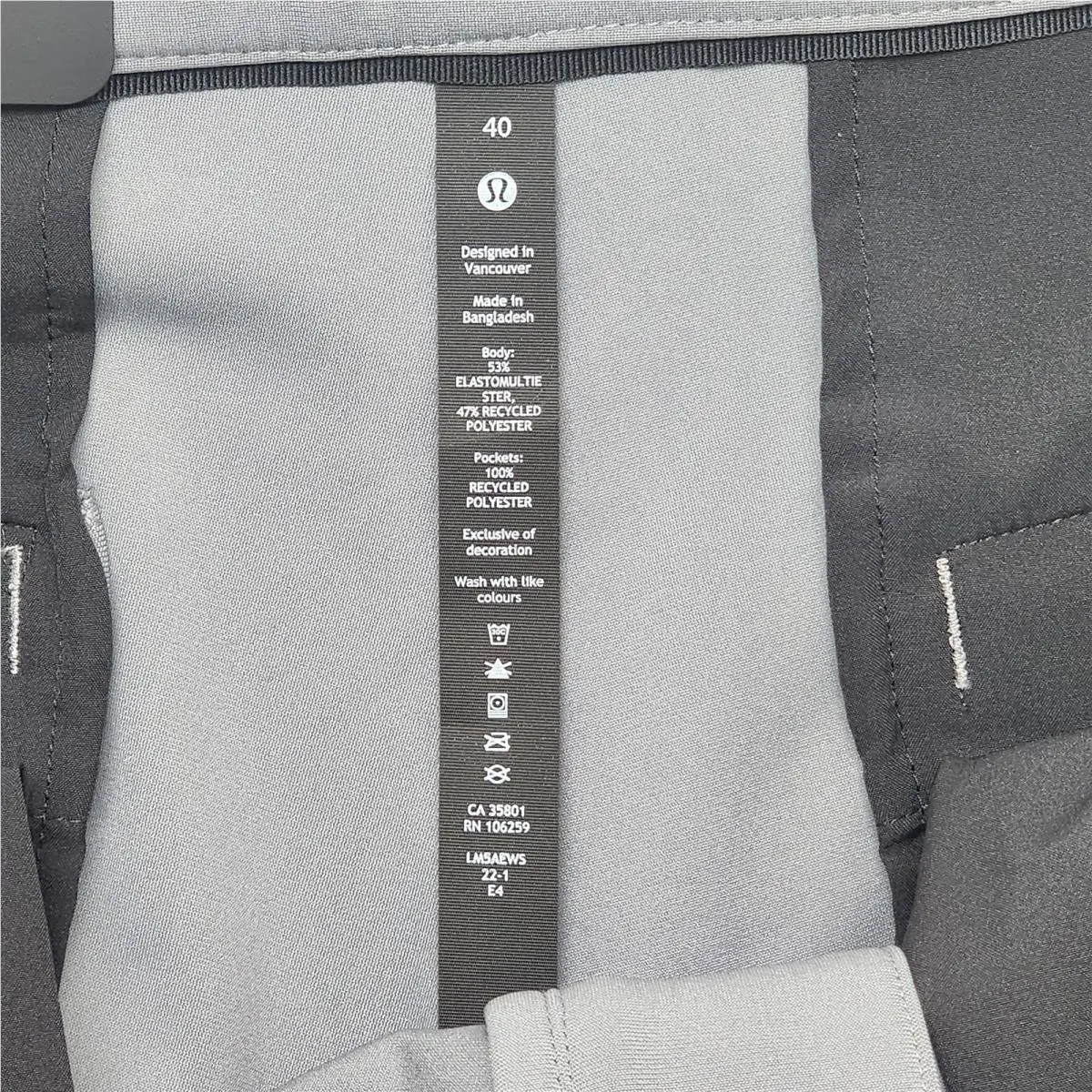 Lululemon clothing - Lululemon Commission Pant - Commission Pant - Gray 6