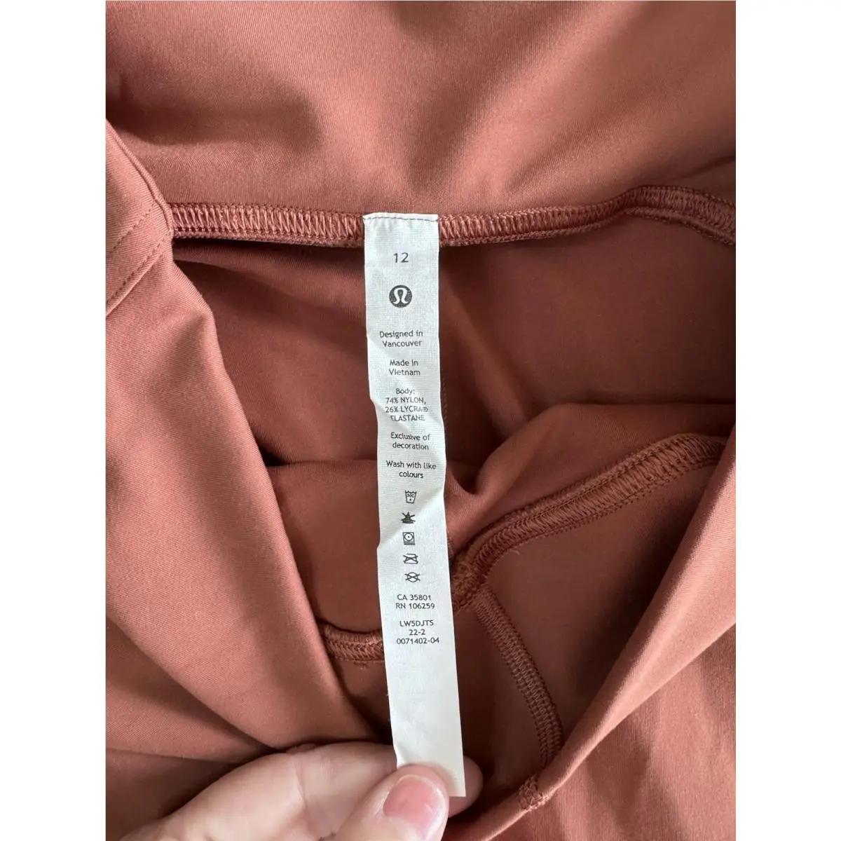 Lululemon clothing - Brown 4