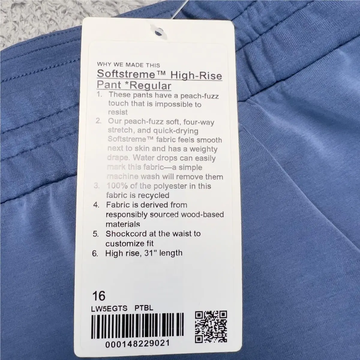 Lululemon clothing - Blue 5