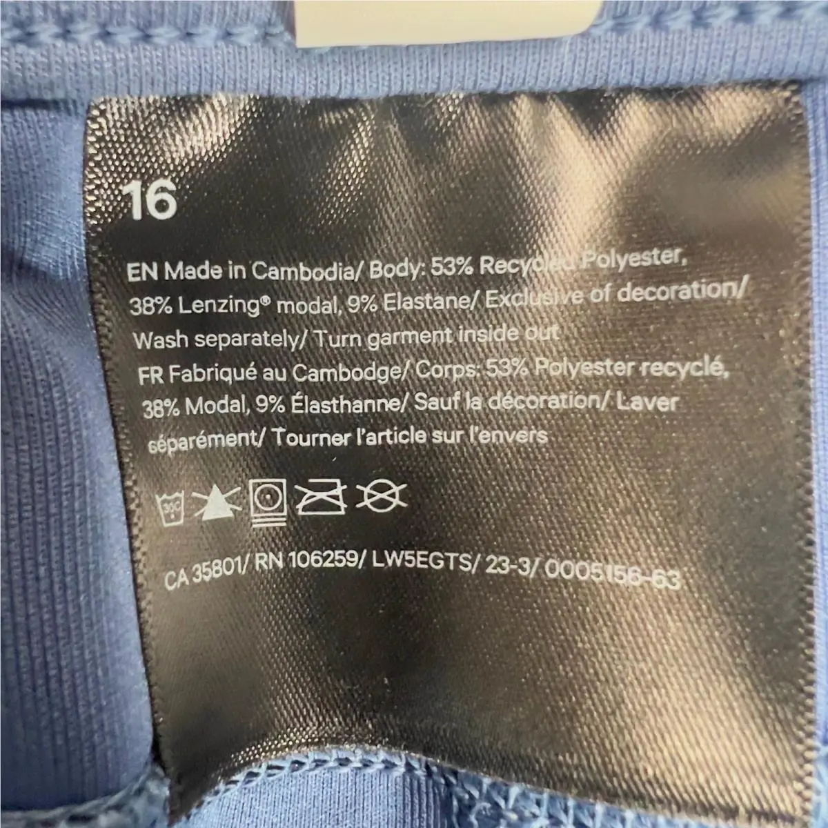 Lululemon clothing - Blue 6
