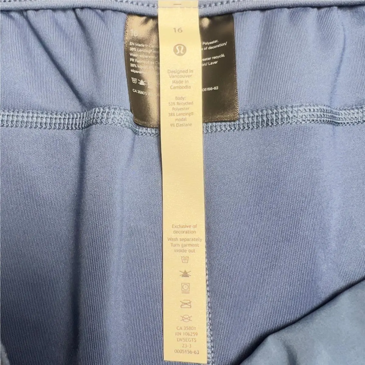 Lululemon clothing - Blue 7