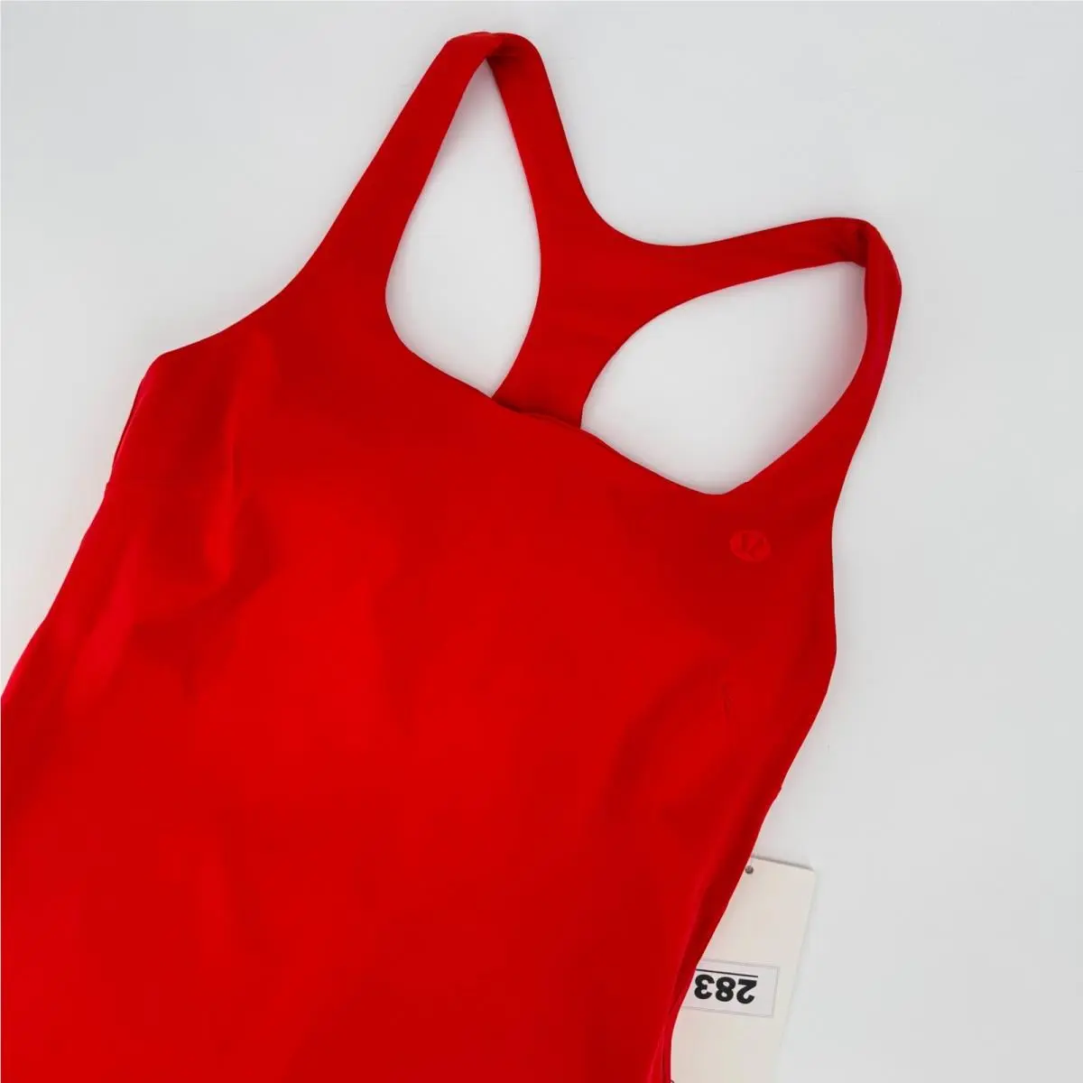 Lululemon Lightweight Tennis Dress Hot Heat Red Racerback Size 4 LW1FM0S